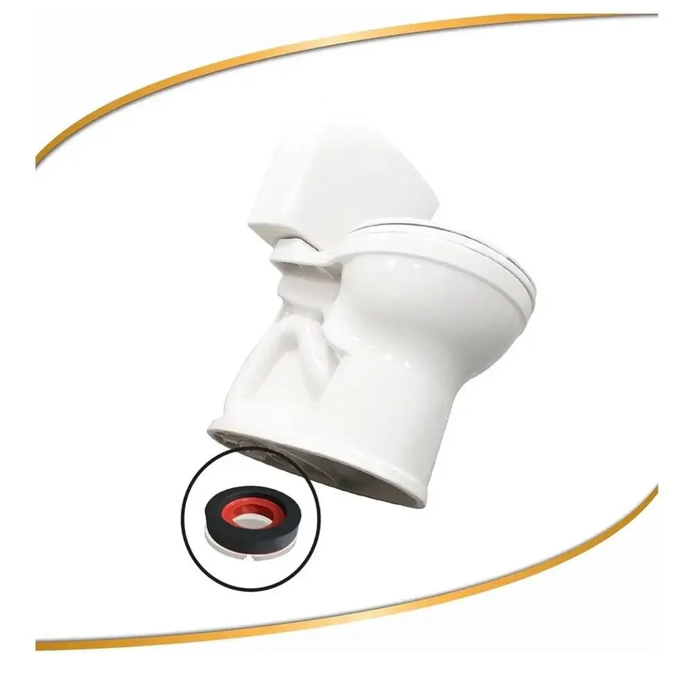 New In Box Korky 6000BP Universal Toilet WaxFree Seal with Hardware